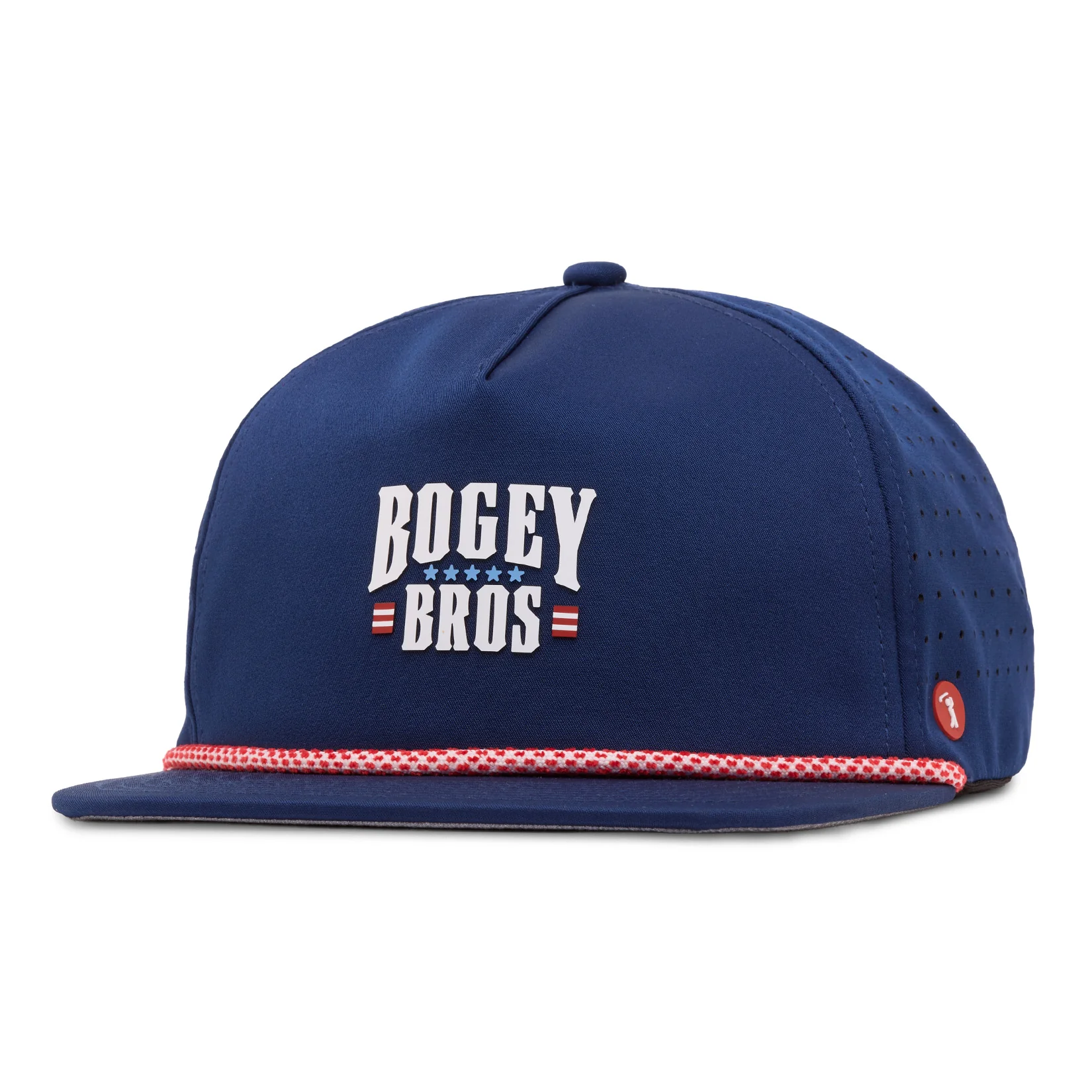 Anthem Navy - Unstructured Flat Bill Hat - Snapback