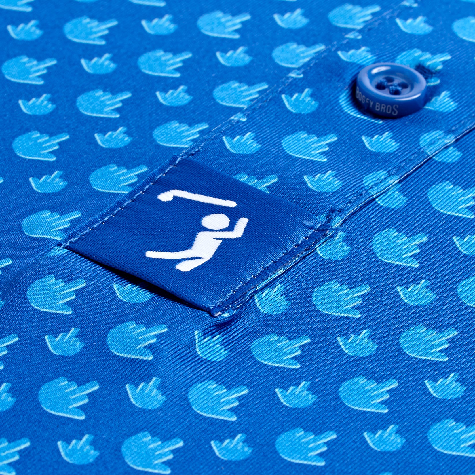 Birdie Finger - Blue Jay - Polo - Image 4