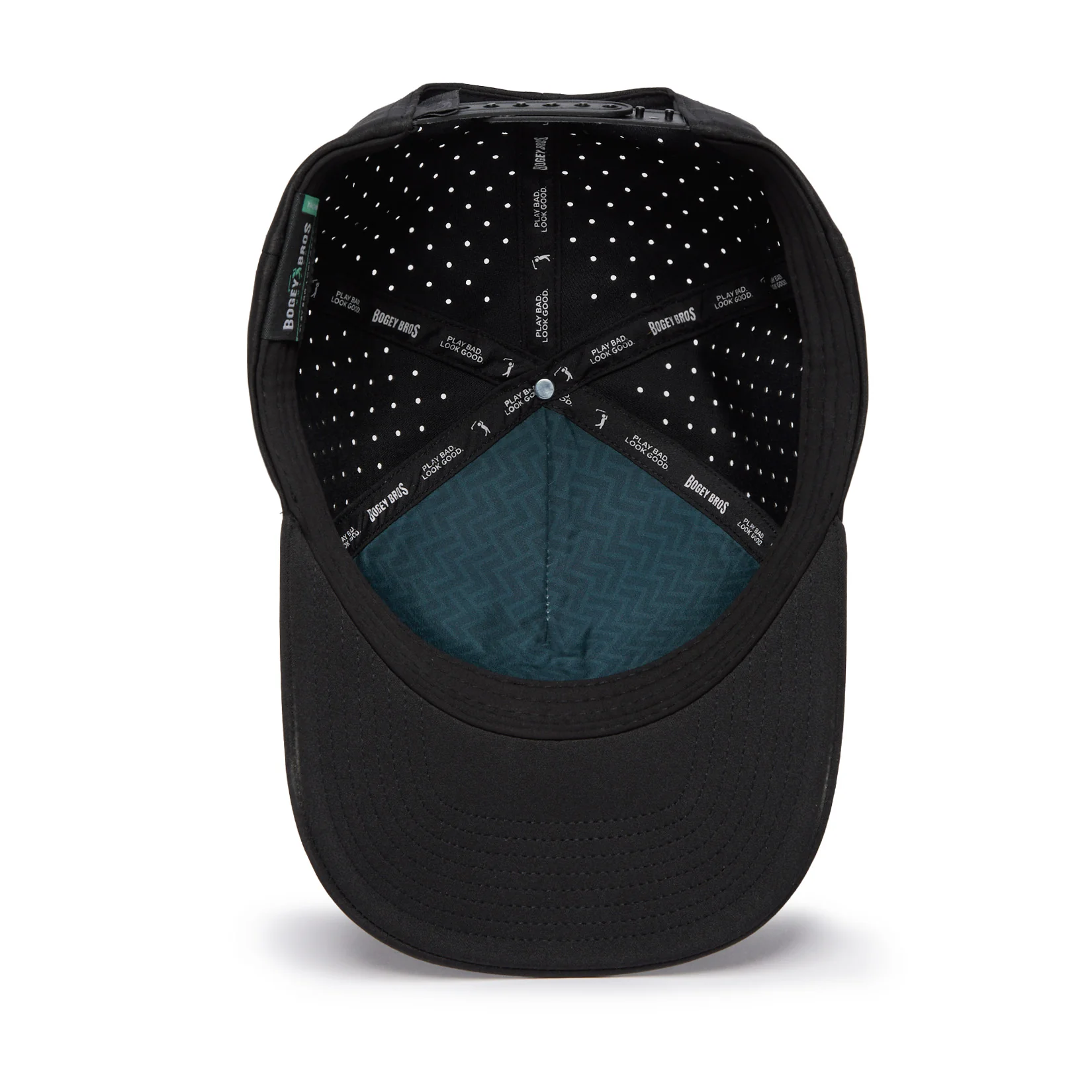 Bogeyman - Black/Black - Performance Golf Hat - Snapback - Image 5
