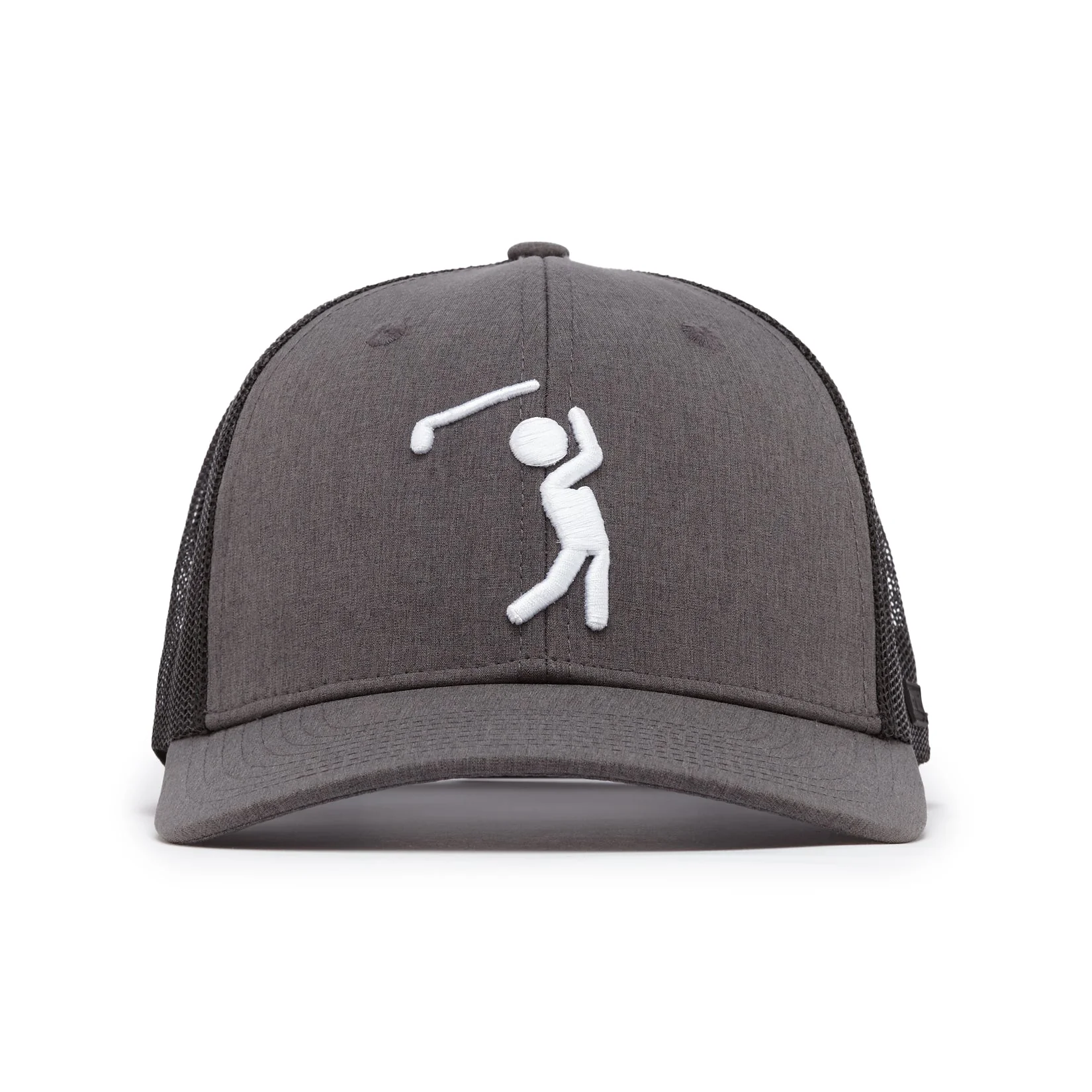 Bogeyman Heather/Black - Mesh Trucker Hat - Snapback - Image 2