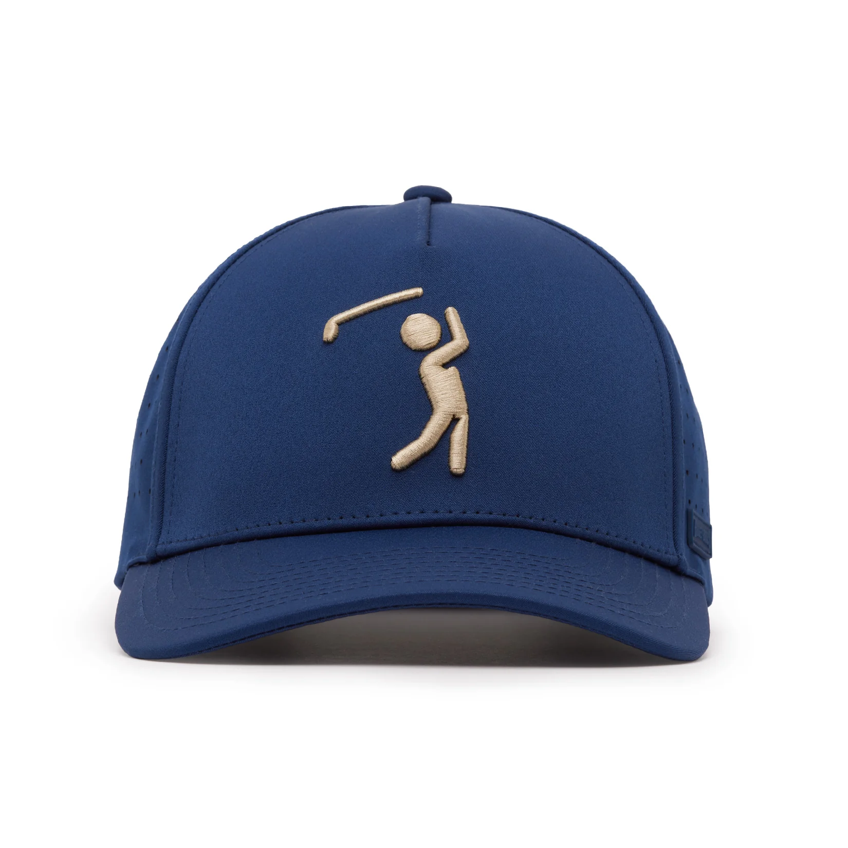 Bogeyman - Navy/Tan - Performance Golf Hat - Snapback - Image 2