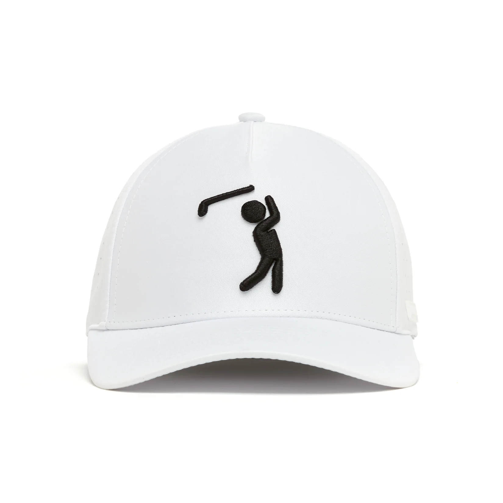 Bogeyman White - Performance Golf Hat - Snapback - Image 2