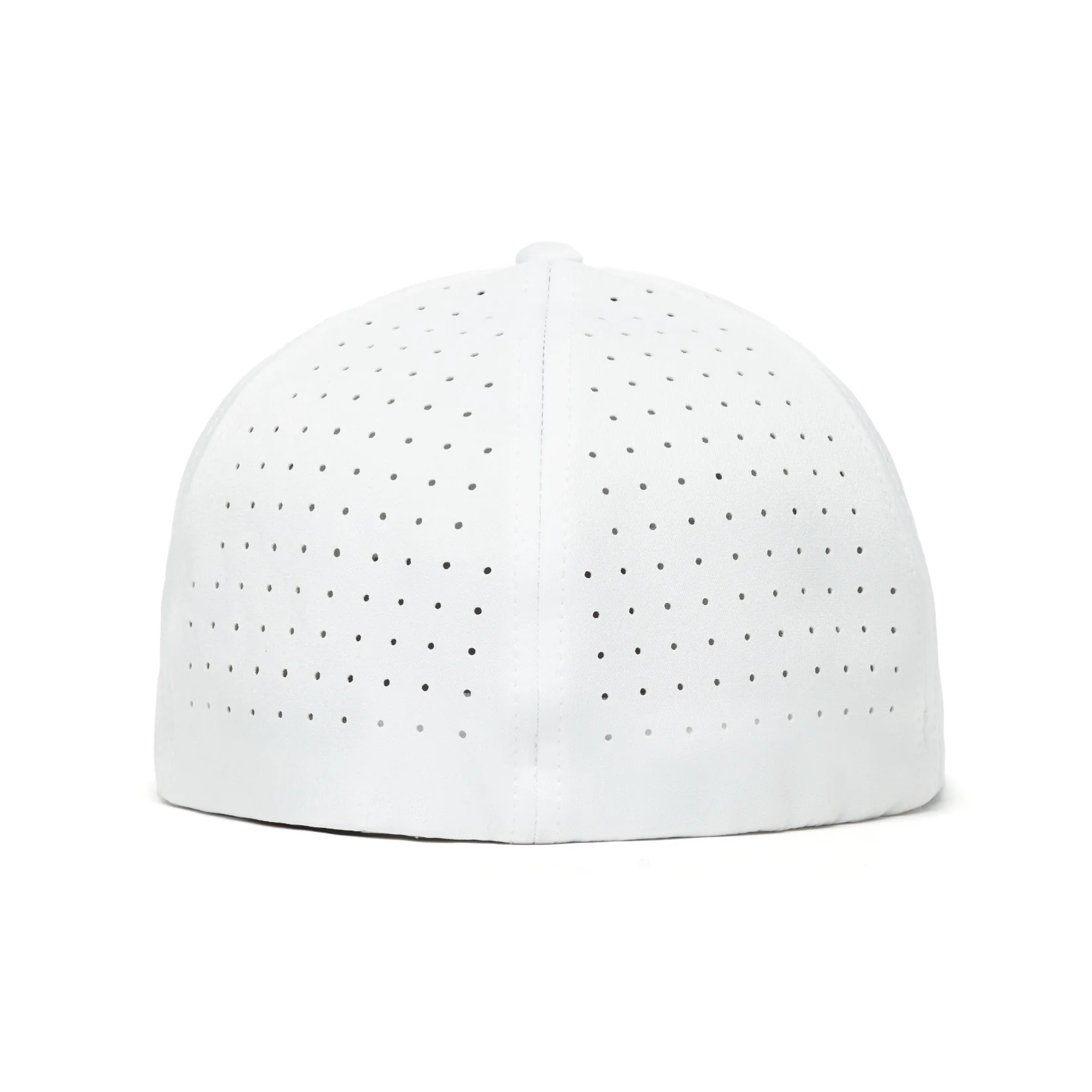 Bogeyman White - Performance Golf Hat - Stretch Fit - Image 4