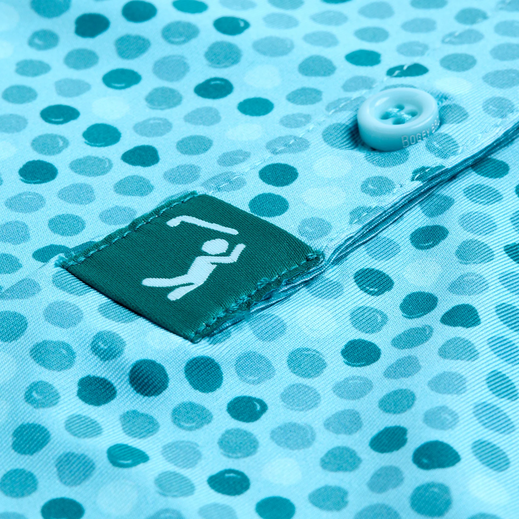 Dots - Teal - Women's Polo - Image 4