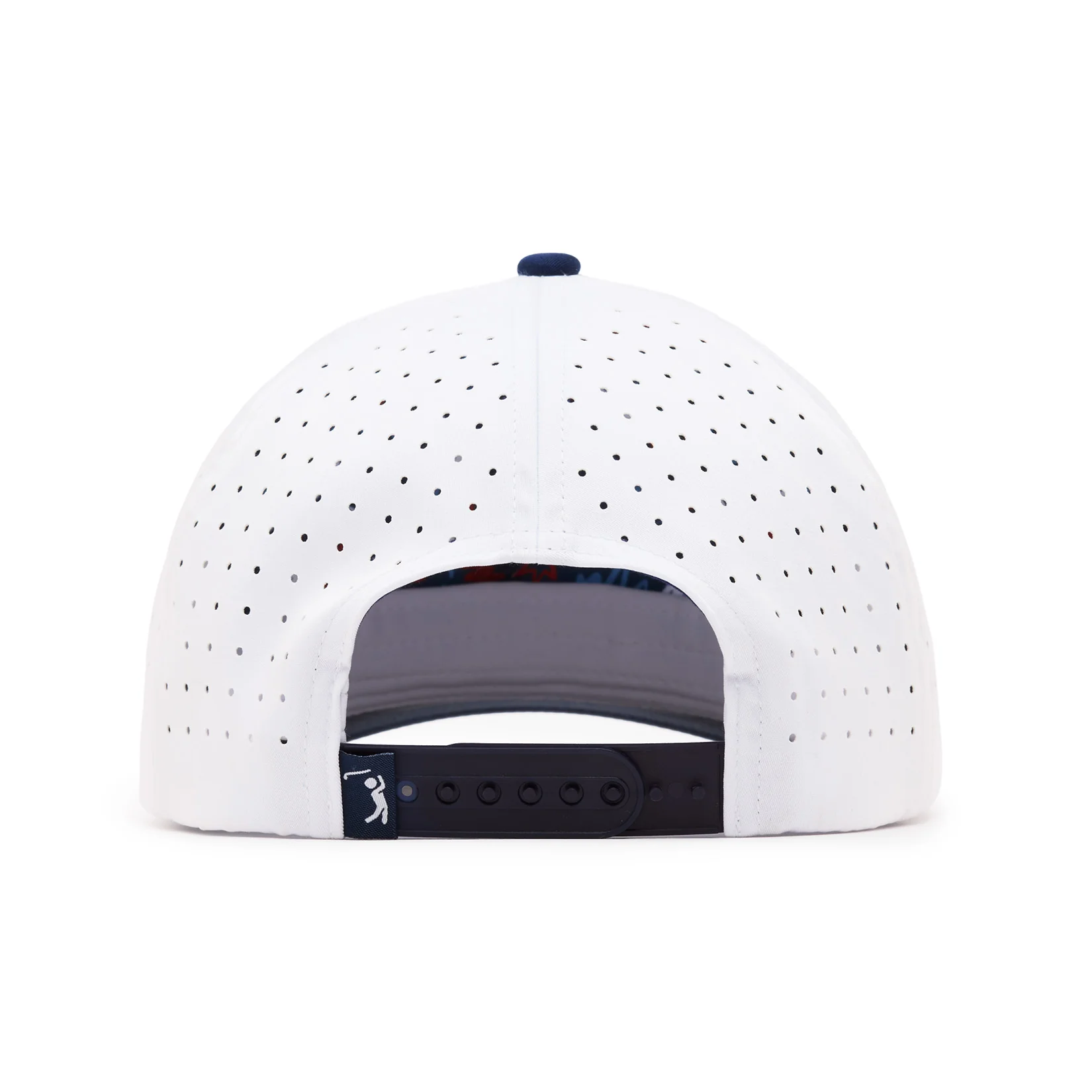 Majesty Bogeyman White/Blue - Performance Golf Rope Hat - Snapback - Image 4