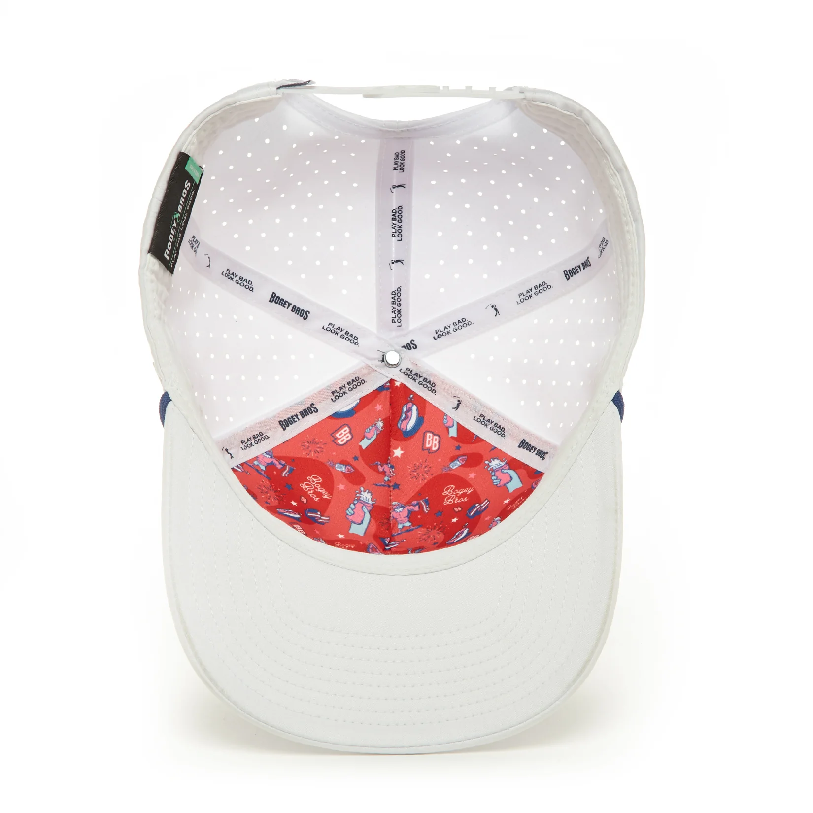 'Merica - Performance Golf Hat - Snapback - Image 5
