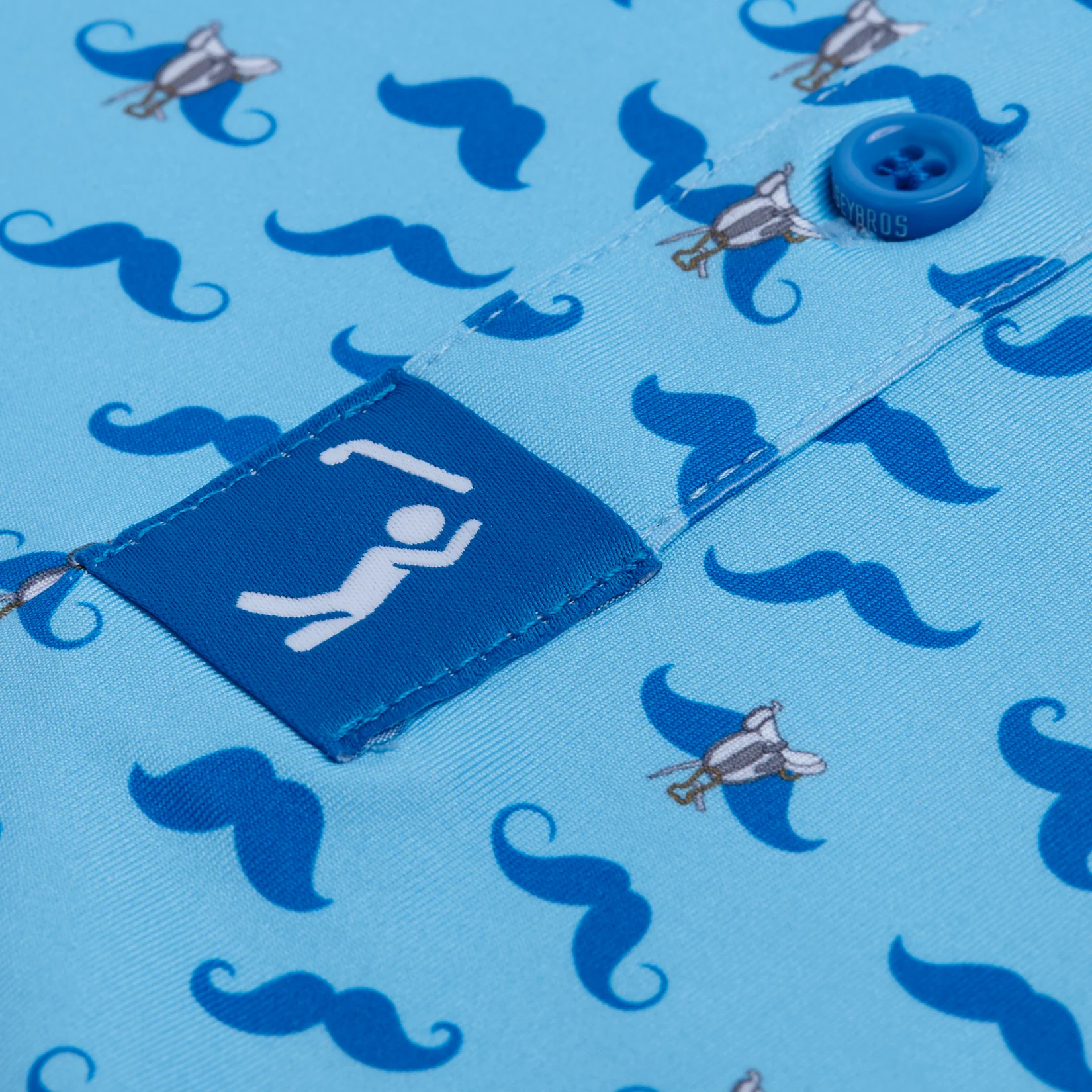Mustache Ride - Polo - Image 4