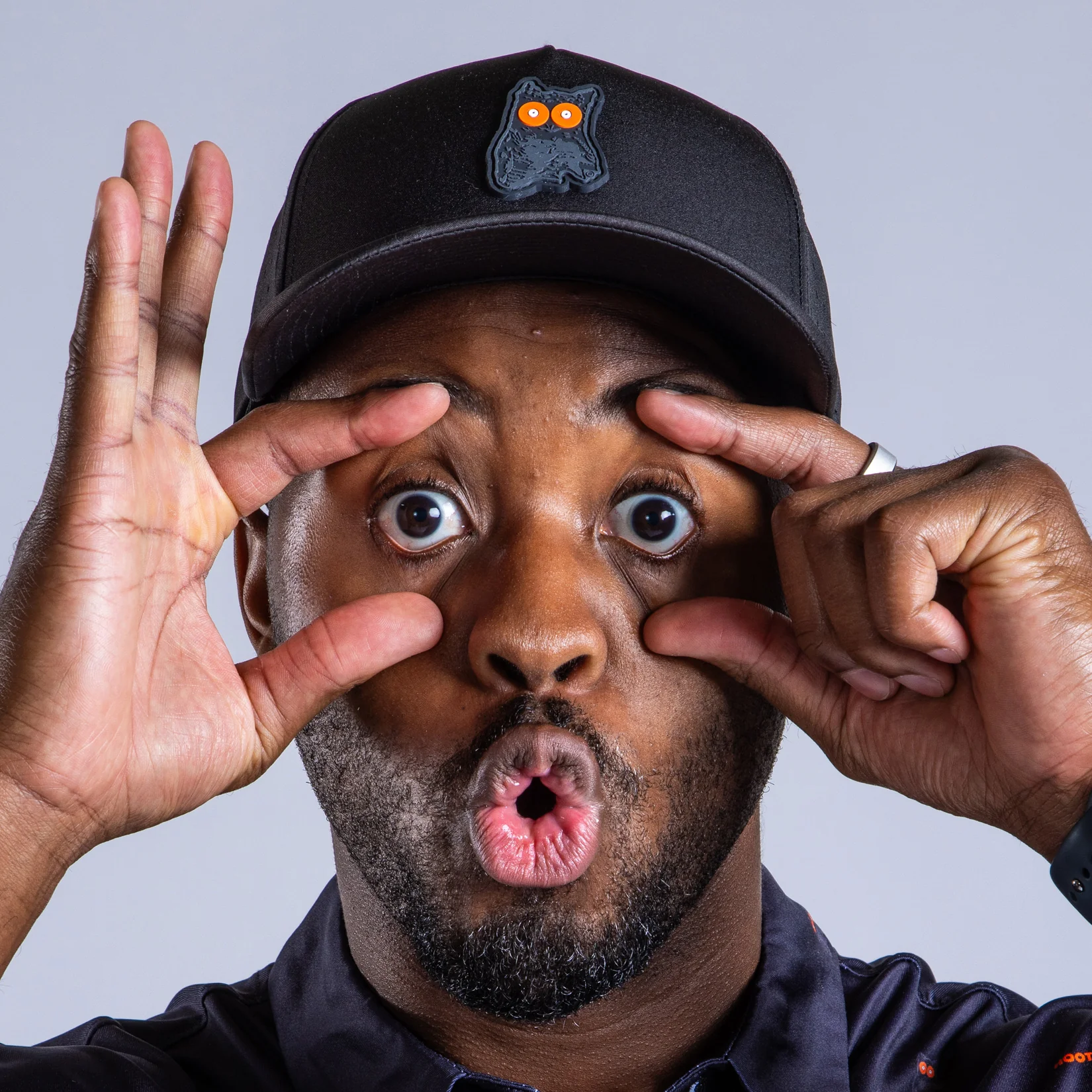 Night Owl - Performance Golf Hat - Snapback - Image 7