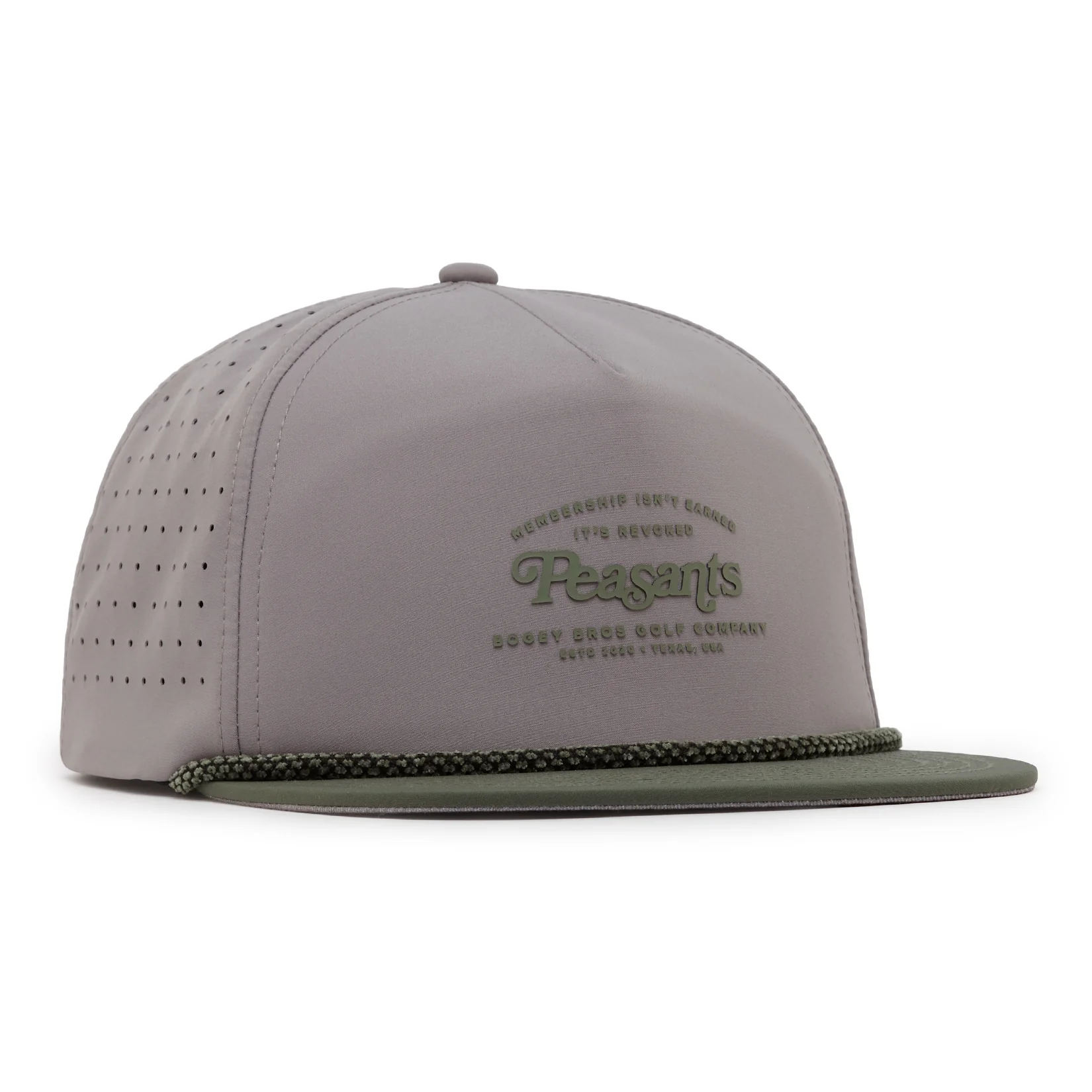 Revoked - Unstructured Flat Bill Hat - Snapback - Image 3