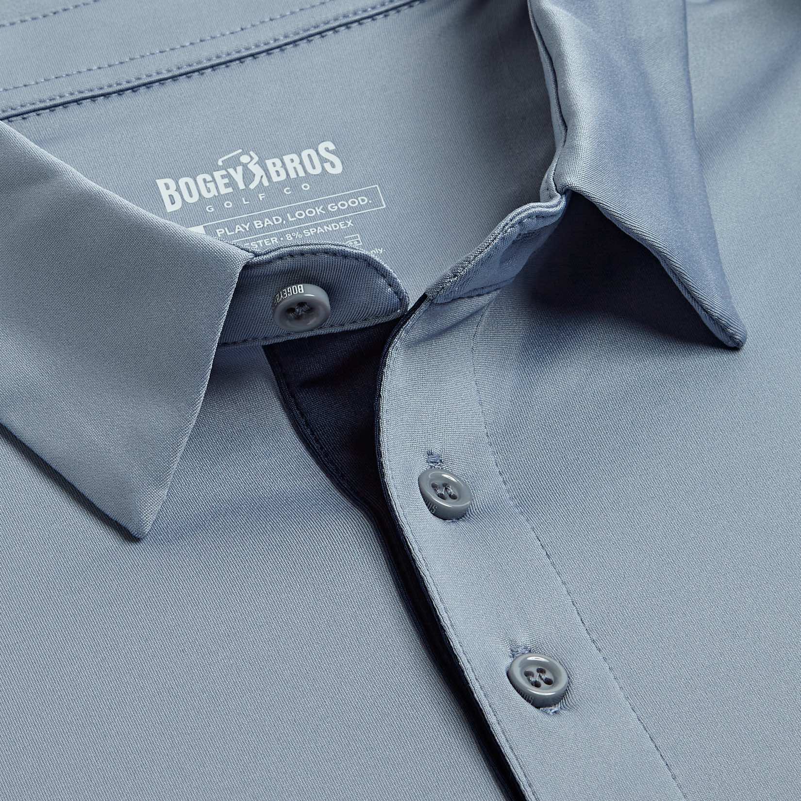 Solid Carolina Blue - Polo - Image 3