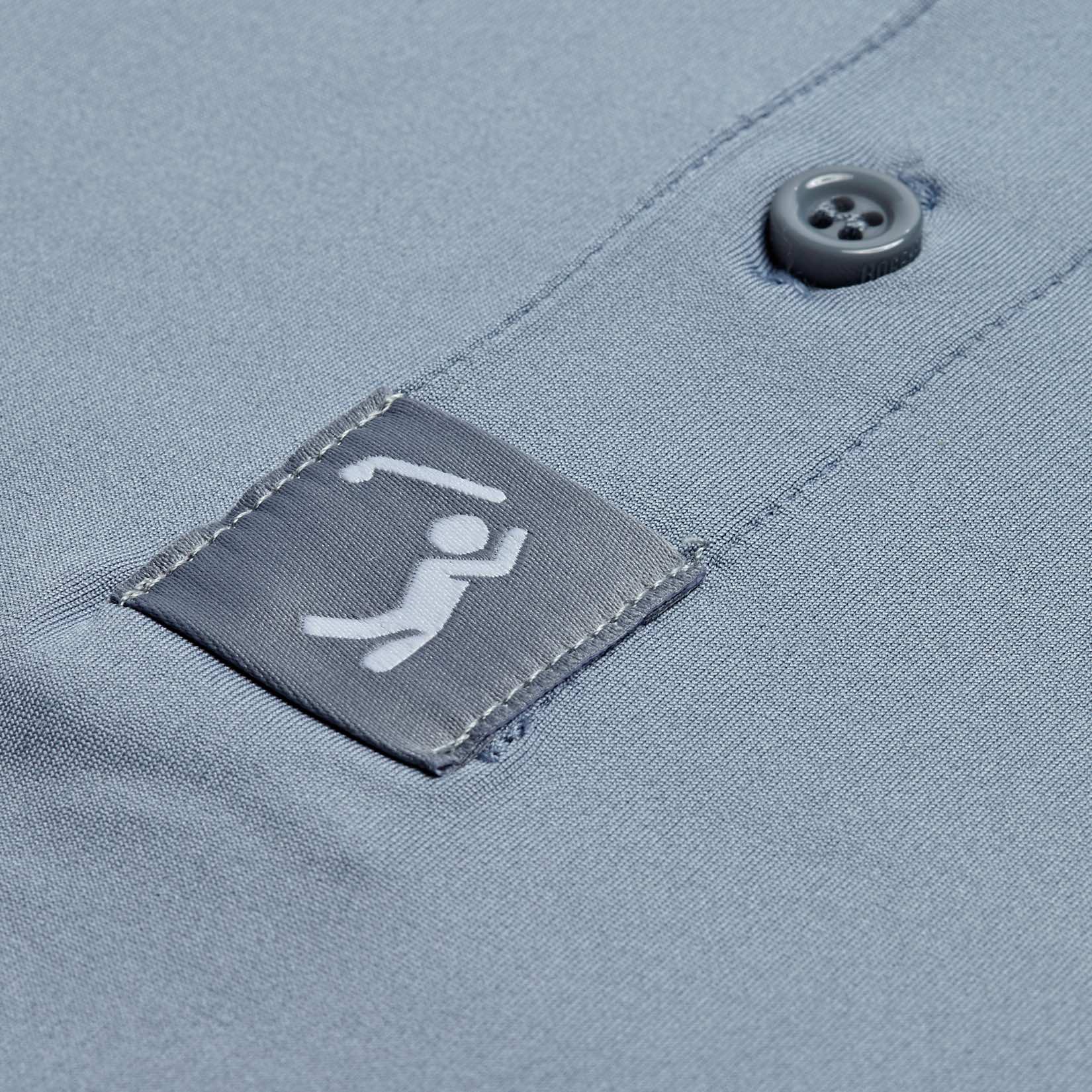 Solid Carolina Blue - Polo - Image 4