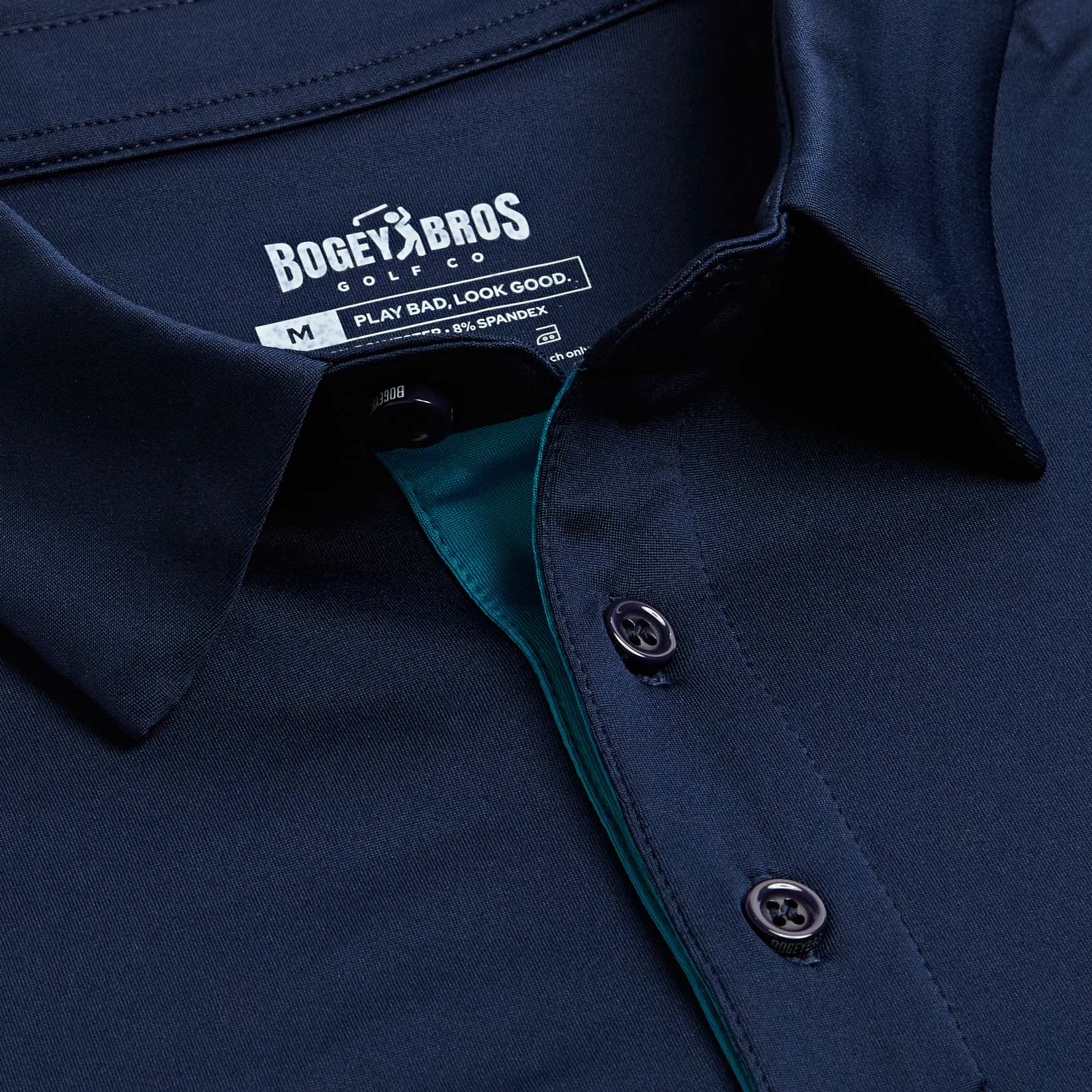 Solid Navy - Polo - Image 3