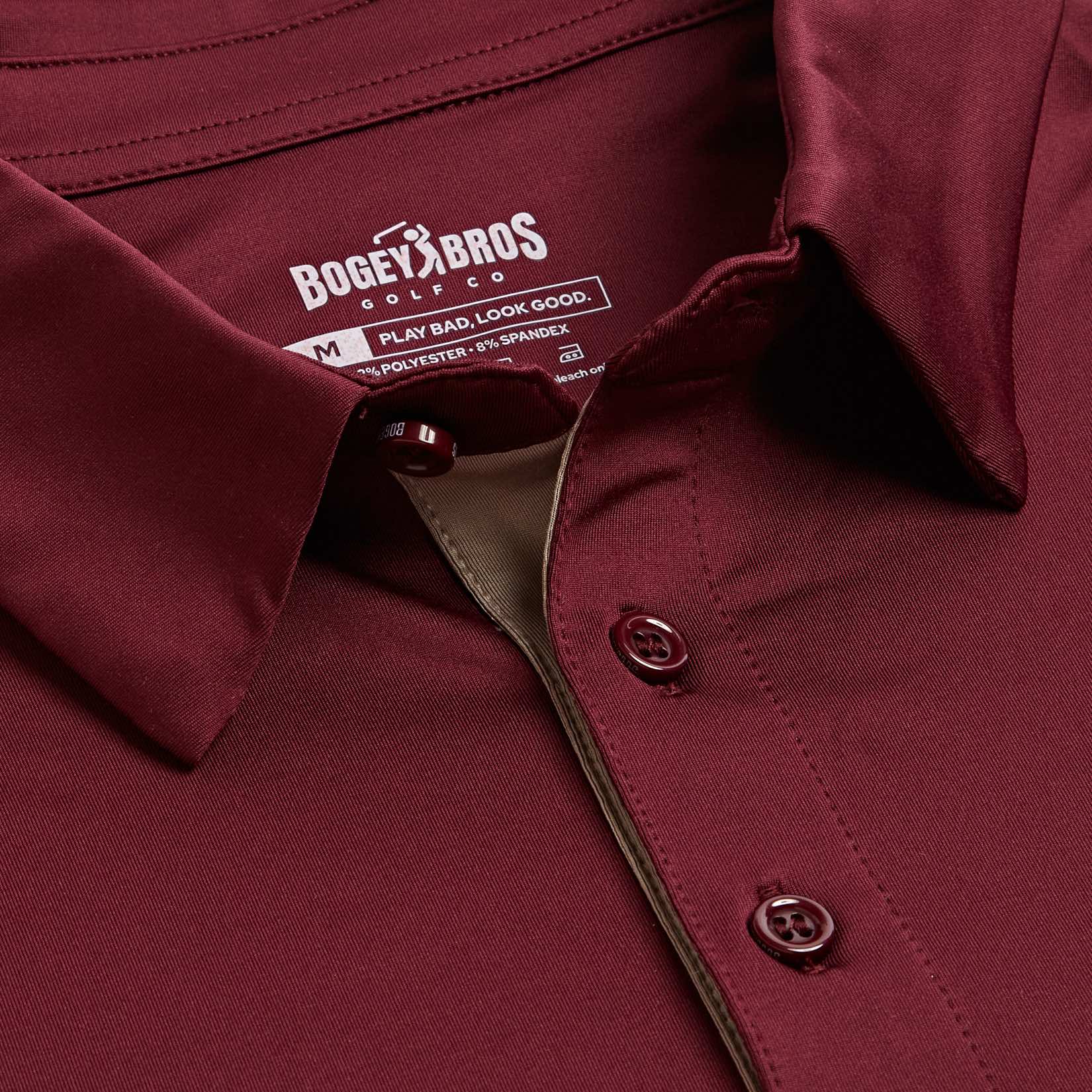 Solid Oxblood - Polo - Image 3